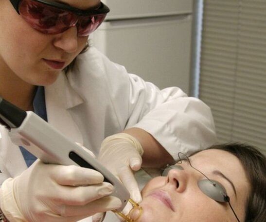 Procedure for laser rejuvenation of the facial skin